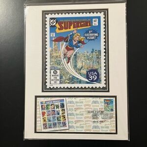 USPS DC Comics Super Hero  Supergirl Comic Cover